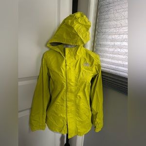 North face Neon windbreaker
